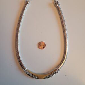 Elegant Silver Vintage Necklace